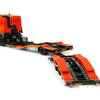 WSI 01-4195 DAF CF Sleeper Cab MY 2017 Rigid Truck Transporter Truck and Trailer - De Rooy - Scale 1:50 