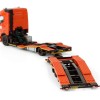 WSI 01-4199 Volvo FH5 Globetrotter Rigid Truck and Transporter Trailer - De Rooy - Scale 1:50