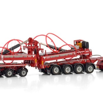 WSI 01-4214 Scania S Highline CS20H 8x4 Windmill Trailer with 4 Axle Dolly - 7 Axle - McFadyens - Scale 1:50