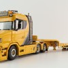 WSI 01-4224 Vlastuin Torpedo 6x2 Prime Mover with Semi Broshuis Extentable Steerable Low Loader Trailer - Krommenhoek  - Scale 1:50