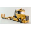 WSI 01-4224 Vlastuin Torpedo 6x2 Prime Mover with Semi Broshuis Extentable Steerable Low Loader Trailer - Krommenhoek  - Scale 1:50