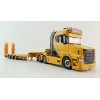 WSI 01-4224 Vlastuin Torpedo 6x2 Prime Mover with Semi Broshuis Extentable Steerable Low Loader Trailer - Krommenhoek  - Scale 1:50