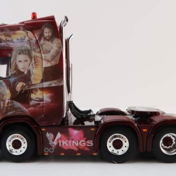 WSI 01-4241 Scania S Highline 6x2 Twin Steer Prime Mover - Transport Beau - Vikings - Scale 1:50