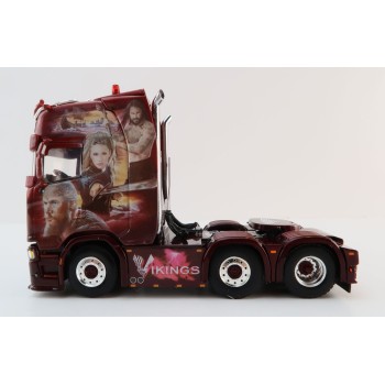 WSI 01-4241 Scania S Highline 6x2 Twin Steer Prime Mover - Transport Beau - Vikings - Scale 1:50