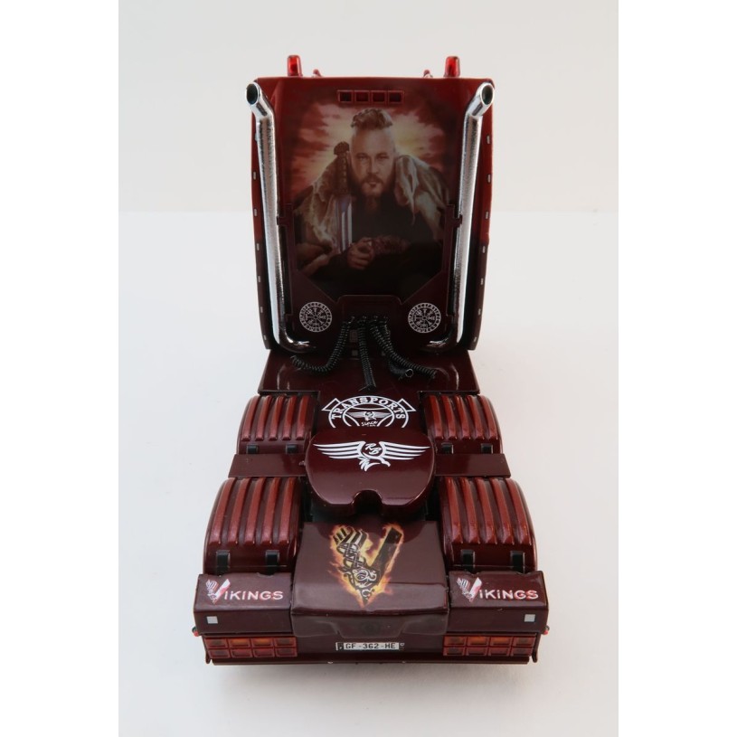 WSI 01-4241 Scania S Highline 6x2 Twin Steer Prime Mover - Transport Beau - Vikings - Scale 1:50