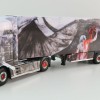 WSI 01-4308 DAF XF Super Space Cab MY2017 4x2 Truck with Reefer Trailer - Heide Logistik  - Scale 1:50