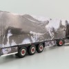 WSI 01-4308 DAF XF Super Space Cab MY2017 4x2 Truck with Reefer Trailer - Heide Logistik  - Scale 1:50