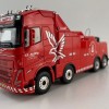 WSI 01-4434 Volvo FH5 Globetrotter 8x4 Falkom Tow Truck - CS Auto - Scale 1:50