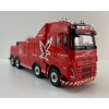 WSI 01-4434 Volvo FH5 Globetrotter 8x4 Falkom Tow Truck - CS Auto - Scale 1:50