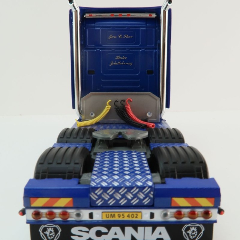 WSI 01-4450 - Scania T6 Torpedo Topline 6x2 Tag Axle Truck -  Jan C Skov - Scale 1:50