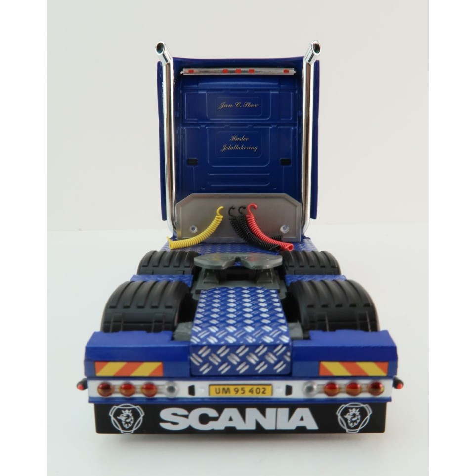 WSI 01-4450 - Scania T6 Torpedo Topline 6x2 Tag Axle Truck -  Jan C Skov - Scale 1:50