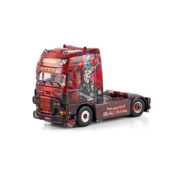 WSI 01-4509 – DAF XF 105 Super Space Cab 4x2 Prime Mover - Transport Beau U2 Band - Scale 1:50