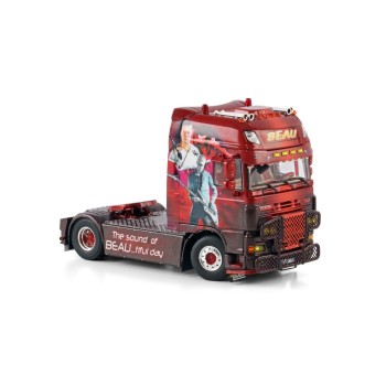 WSI 01-4509 – DAF XF 105 Super Space Cab 4x2 Prime Mover - Transport Beau U2 Band - Scale 1:50