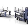 WSI 01-4527 Volvo FH5 Globetrotter 6x2  Car Transporter with Trailer - ATG Autotransporter - Scale 1:50