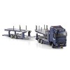 WSI 01-4527 Volvo FH5 Globetrotter 6x2  Car Transporter with Trailer - ATG Autotransporter - Scale 1:50