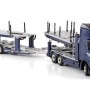 WSI 01-4527 Volvo FH5 Globetrotter 6x2  Car Transporter with Trailer - ATG Autotransporter - Scale 1:50
