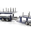 WSI 01-4527 Volvo FH5 Globetrotter 6x2  Car Transporter with Trailer - ATG Autotransporter - Scale 1:50
