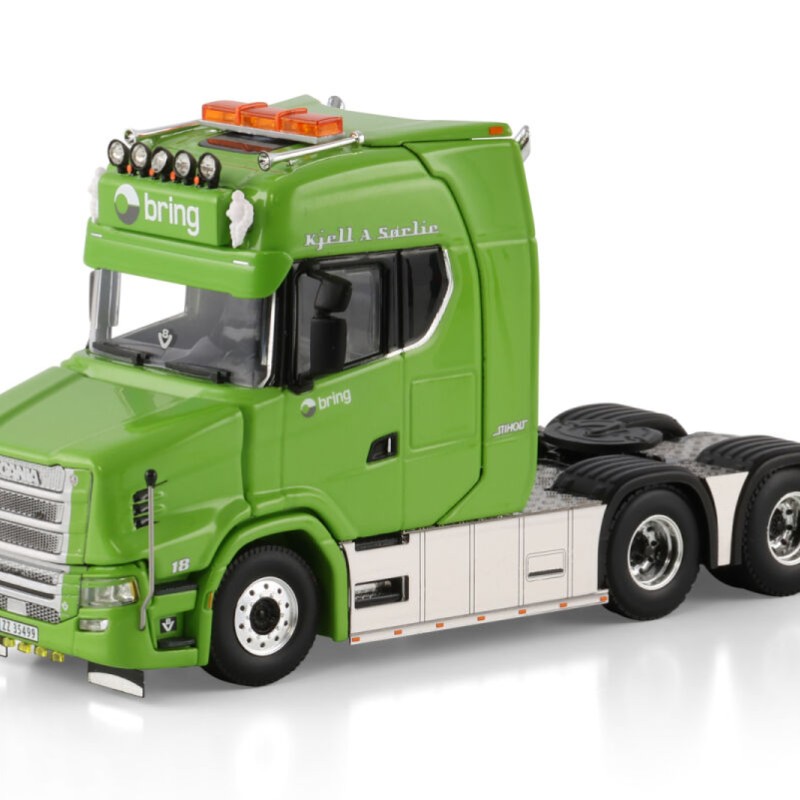 WSI 01-4658 - Vlastuin Torpedo 6x2 Tag Axle Prime Mover - Bring - Scale 1:50