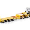 WSI 01-4753 – VOLVO FH4 Globetrotter 8x4 Prime Mover with 4-axle Low Loader – Mediaco - Scale 1:50