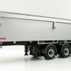 WSI 03-1003 - Bulthuis Asphalt and Sand 3-Axle Alu Kipper Steerable Trailer - Scale 1:50