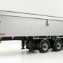 WSI 03-1003 - Bulthuis Asphalt and Sand 3-Axle Alu Kipper Steerable Trailer - Scale 1:50