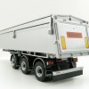 WSI 03-1003 - Bulthuis Asphalt and Sand 3-Axle Alu Kipper Steerable Trailer - Scale 1:50