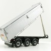 WSI 03-1003 - Bulthuis Asphalt and Sand 3-Axle Alu Kipper Steerable Trailer - Scale 1:50