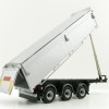 WSI 03-1003 - Bulthuis Asphalt and Sand 3-Axle Alu Kipper Steerable Trailer - Scale 1:50