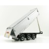 WSI 03-1003 - Bulthuis Asphalt and Sand 3-Axle Alu Kipper Steerable Trailer - Scale 1:50