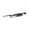 WSI 03-1010 3-Axle Container Chassis Trailer - White Line - Scale 1:50
