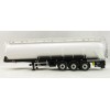 WSI 03-1011 - Tri Axle Bulk Tanker Power Tipper Trailer White - Scale 1:50 