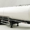 WSI 03-1011 - Tri Axle Bulk Tanker Power Tipper Trailer White - Scale 1:50 