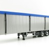 WSI 03-1067 - Bulthuis Cargo Floor Trailer 3 axle Silver - Scale 1:50