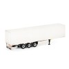 WSI 03-1072 Schmitz Cargobull 3 axle Box Trailer White - Scale 1:50