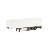 WSI 03-1072 Schmitz Cargobull 3 axle Box Trailer White - Scale 1:50