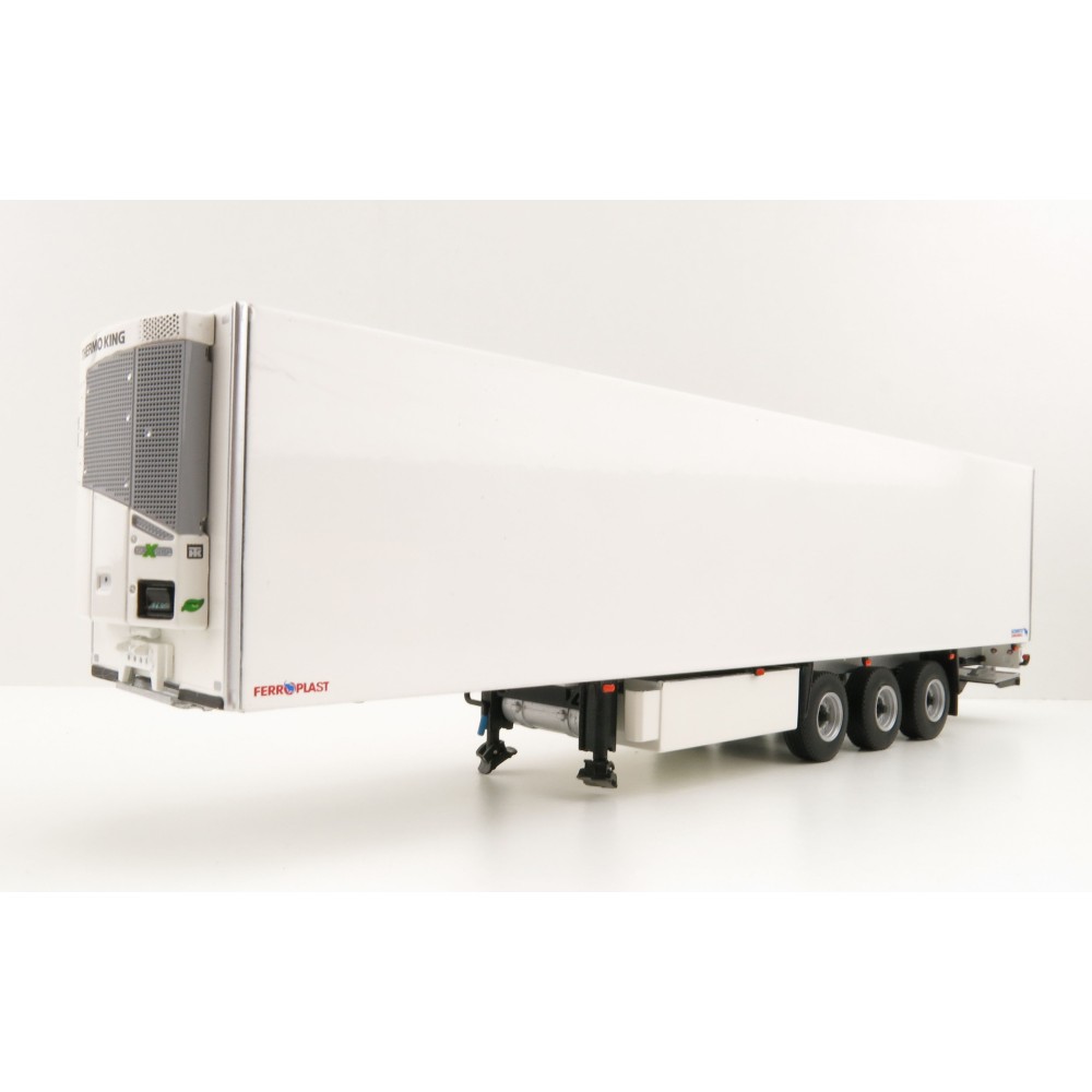 WSI 03-1109 Schmitz Cargobull Reefer 3-Axle Trailer Thermoking Refrigerated - Scale 1:50