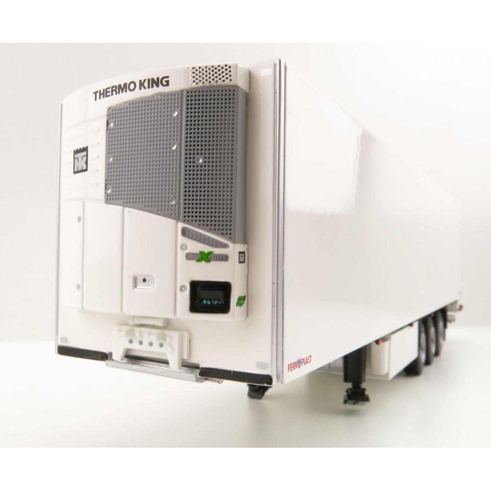 WSI 03-1109 Schmitz Cargobull Reefer 3-Axle Trailer Thermoking Refrigerated - Scale 1:50