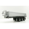 WSI 03-2000 - Langendorf Halfpipe 3 axle Tipper Trailer - Scale 1:50