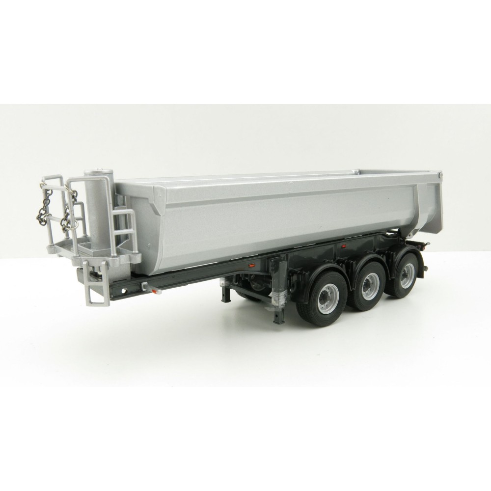 WSI 03-2000 - Langendorf Halfpipe 3 axle Tipper Trailer - Scale 1:50