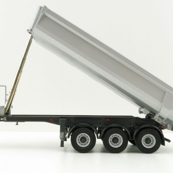WSI 03-2000 - Langendorf Halfpipe 3 axle Tipper Trailer - Scale 1:50