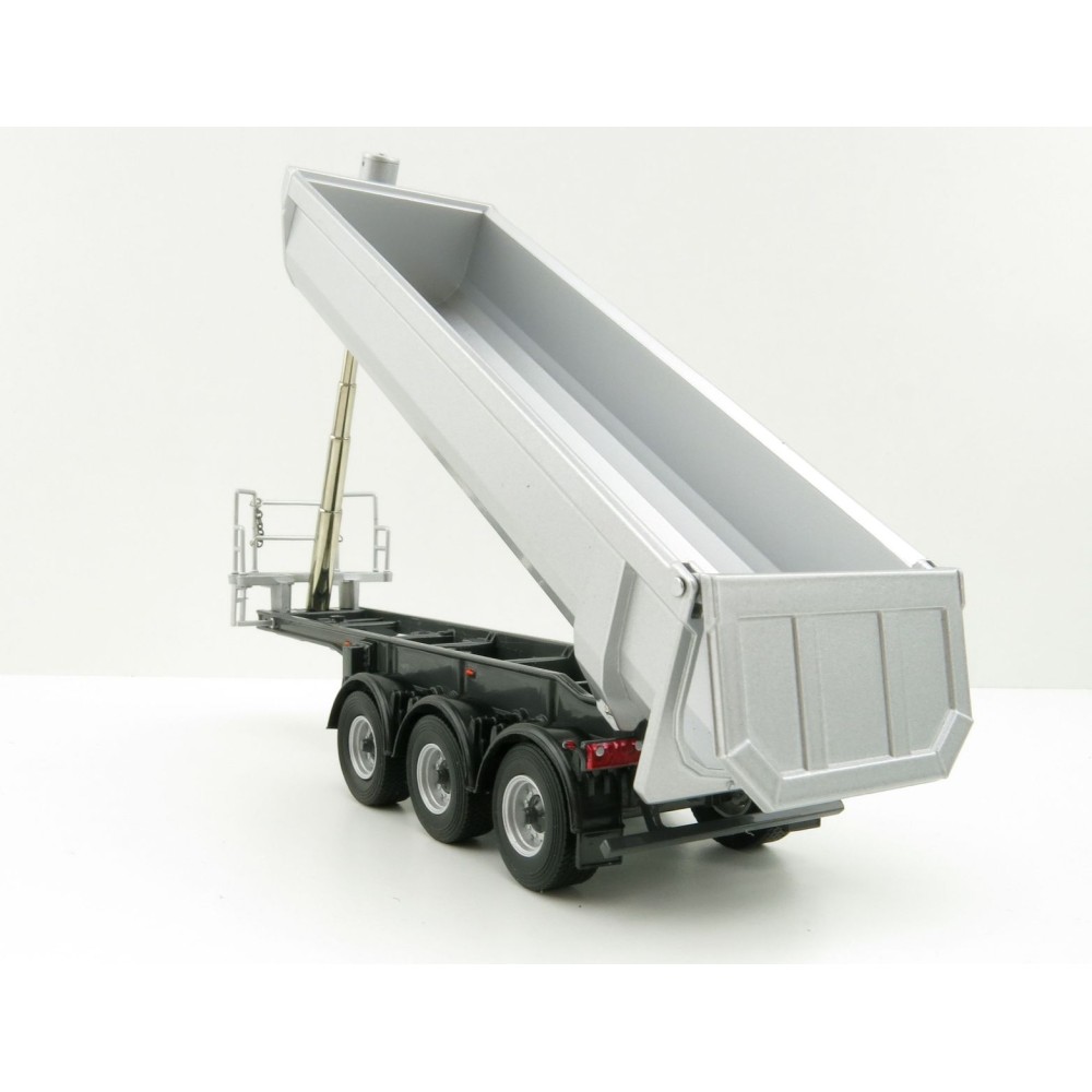 WSI 03-2000 - Langendorf Halfpipe 3 axle Tipper Trailer - Scale 1:50
