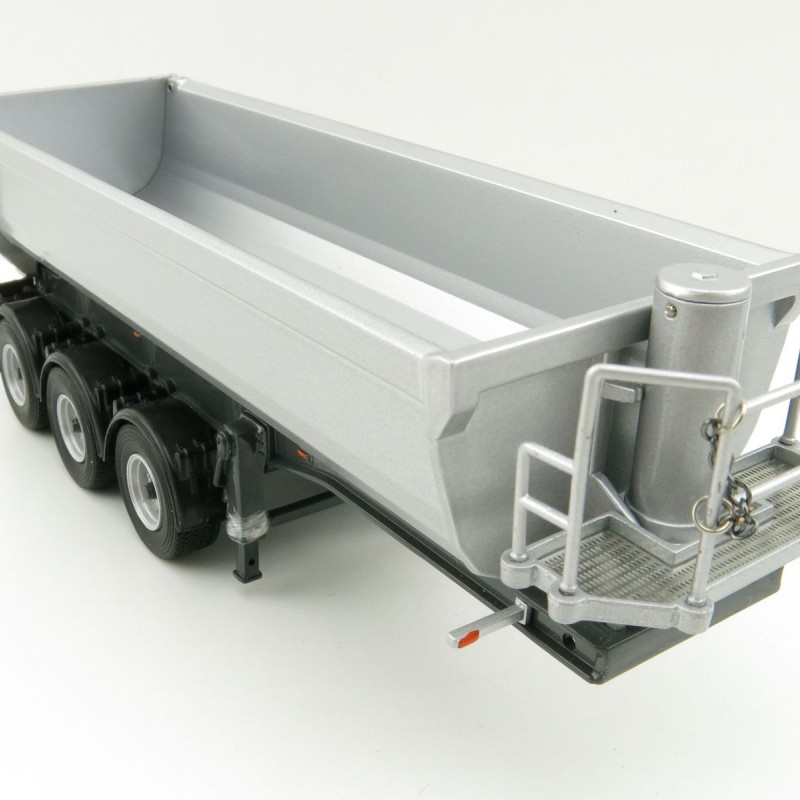 WSI 03-2000 - Langendorf Halfpipe 3 axle Tipper Trailer - Scale 1:50