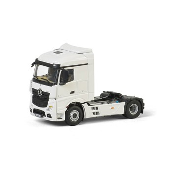 WSI 03-2010 - Mercedes-Benz Actros StreamSpace 4x2 White Prime Mover - Scale 1:50