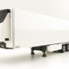 WSI 03-2036 3-Axle Chereau Refrigerated Trailer White - Scale 1:50