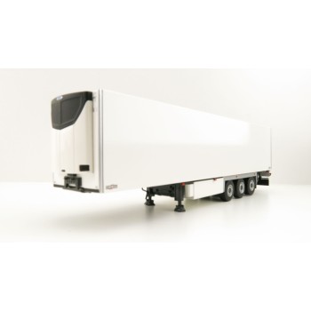 WSI 03-2036 3-Axle Chereau Refrigerated Trailer White - Scale 1:50