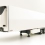 WSI 03-2036 3-Axle Chereau Refrigerated Trailer White - Scale 1:50