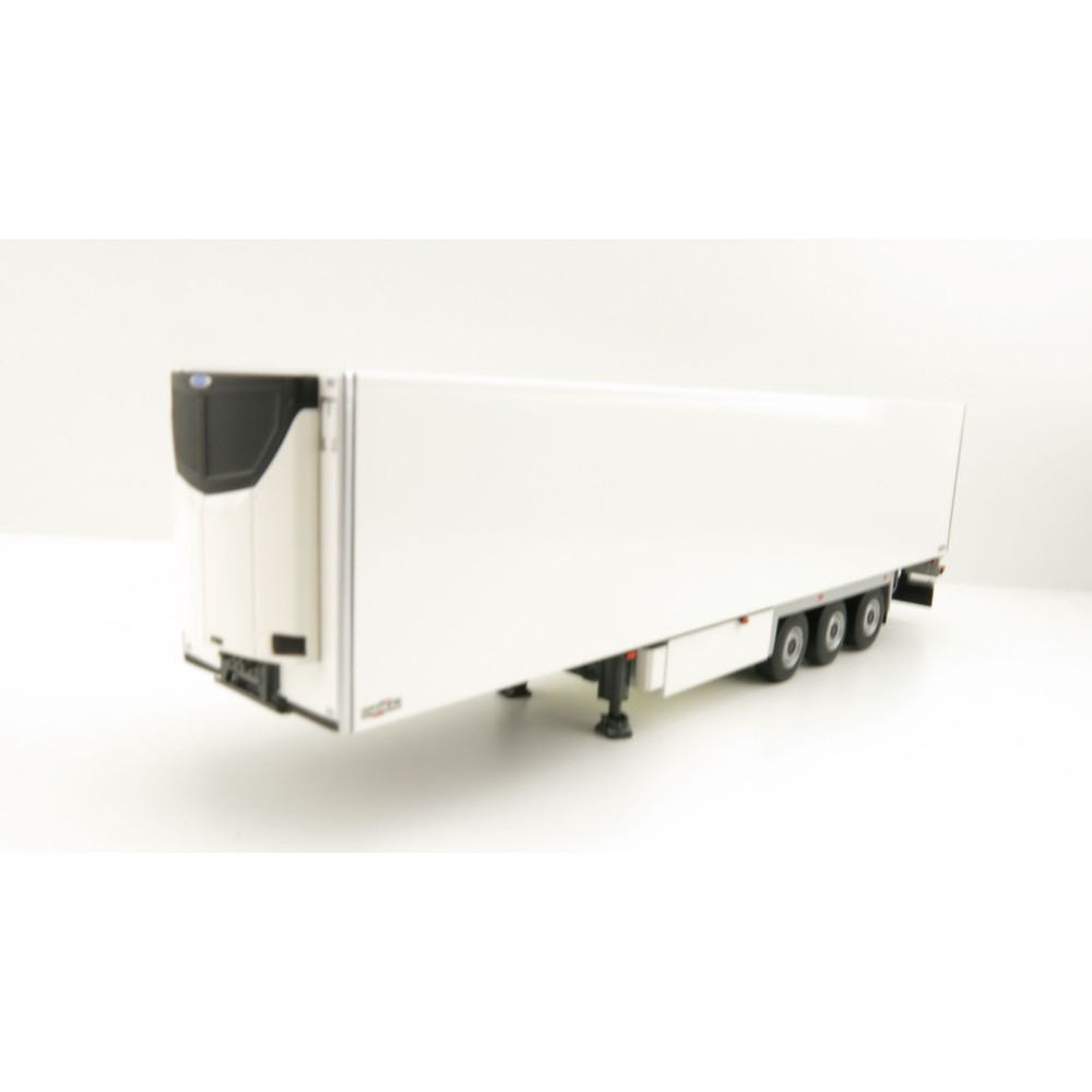 WSI 03-2036 3-Axle Chereau Refrigerated Trailer White - Scale 1:50