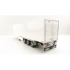 WSI 03-2036 3-Axle Chereau Refrigerated Trailer White - Scale 1:50