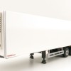 WSI 03-2037 3-Axle Schmitz Cargobull Refrigerated Trailer White - Scale 1:50