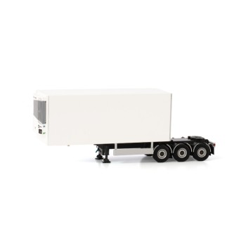 WSI 03-2044 -  Reefer LSV Dolly A B-Double Trailer White - Scale 1:50